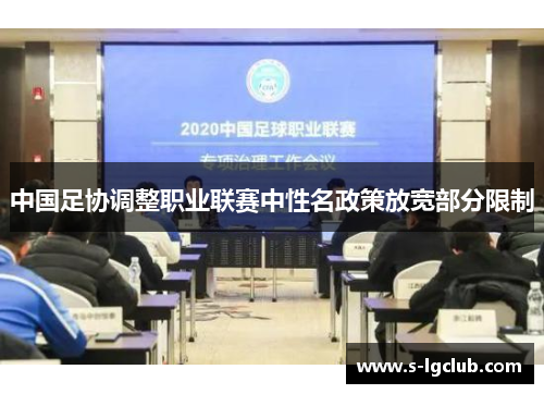 中国足协调整职业联赛中性名政策放宽部分限制 中国足协调整职业联赛中性名政策放宽部分限制